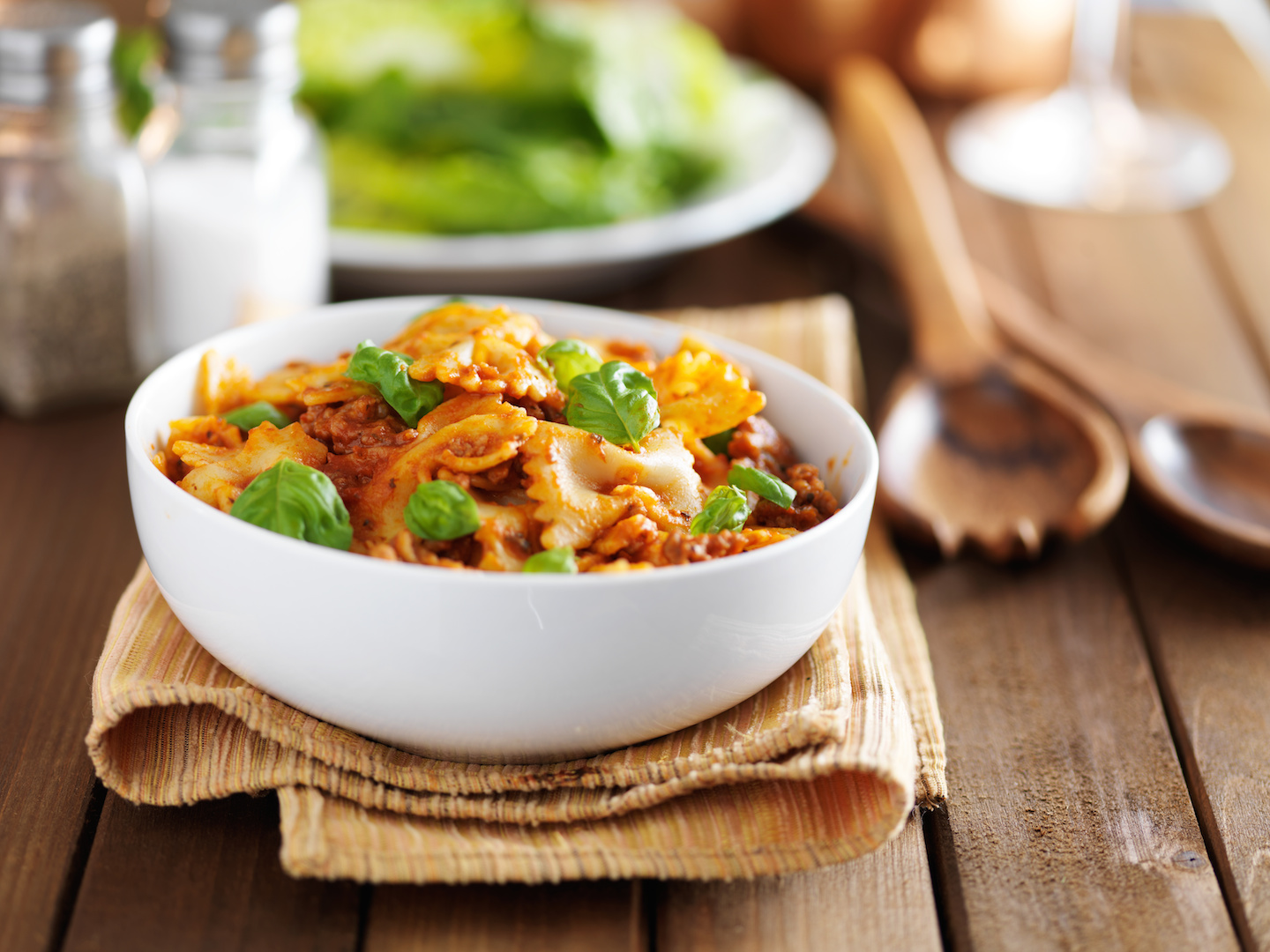 Farfalle with Sausage, Tomatoes and Cream