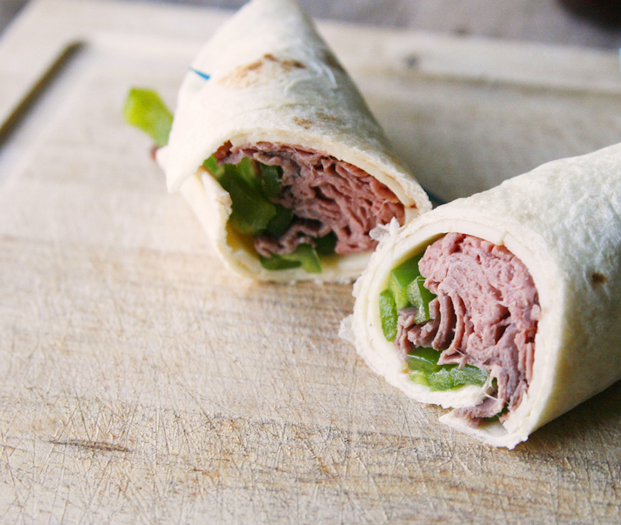 Roast Beef and Cheddar Wrap