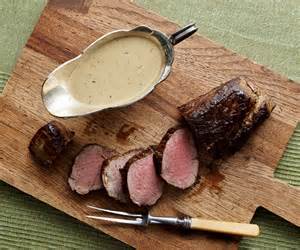 Beef Tenderloin with Shiitake Cream Sauce, Steamed Artichokes with Lemon Hollandaise, Gruyere Mashed Potatoes and Chocolate Souffle