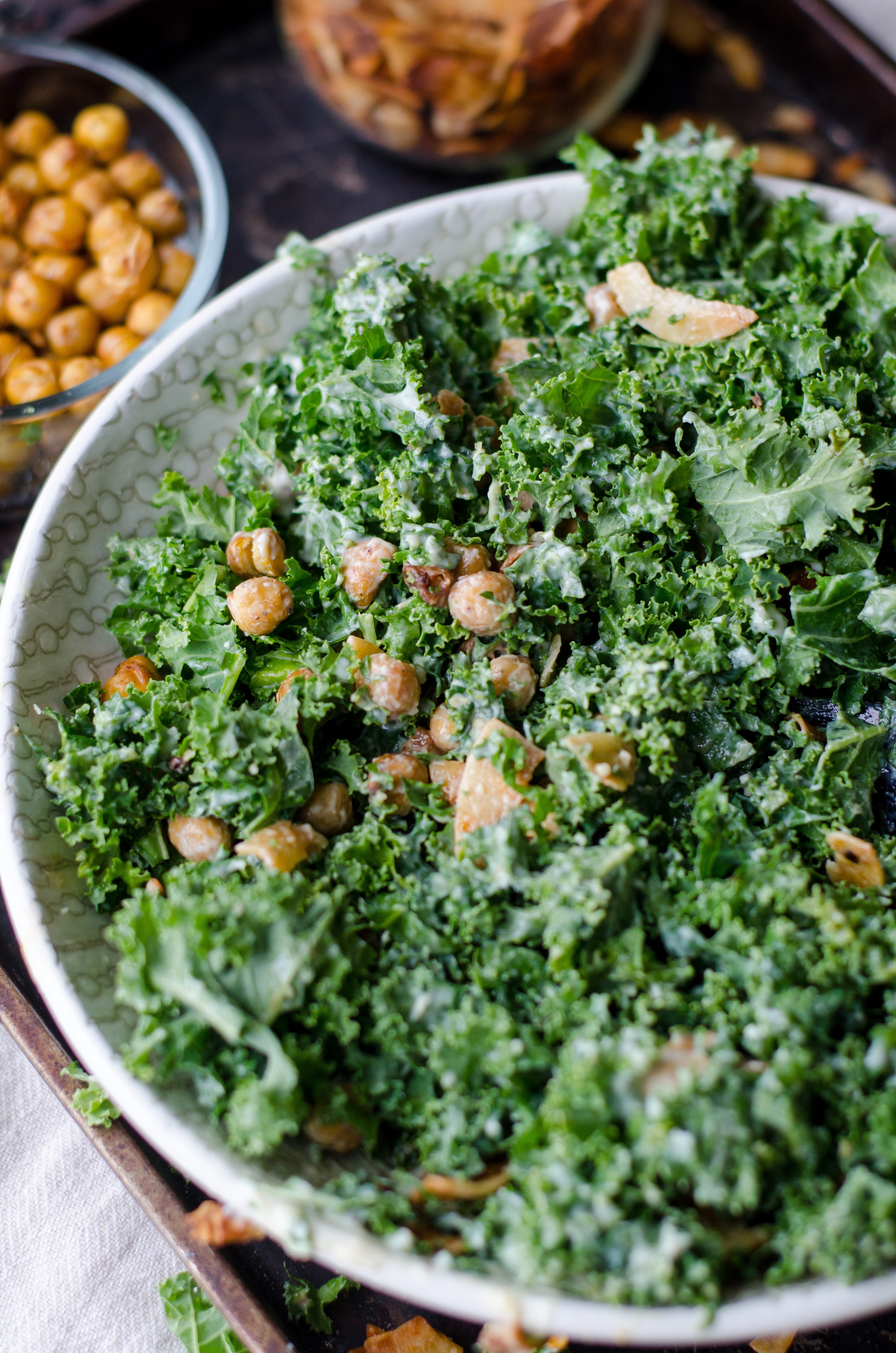 kale caesar salad