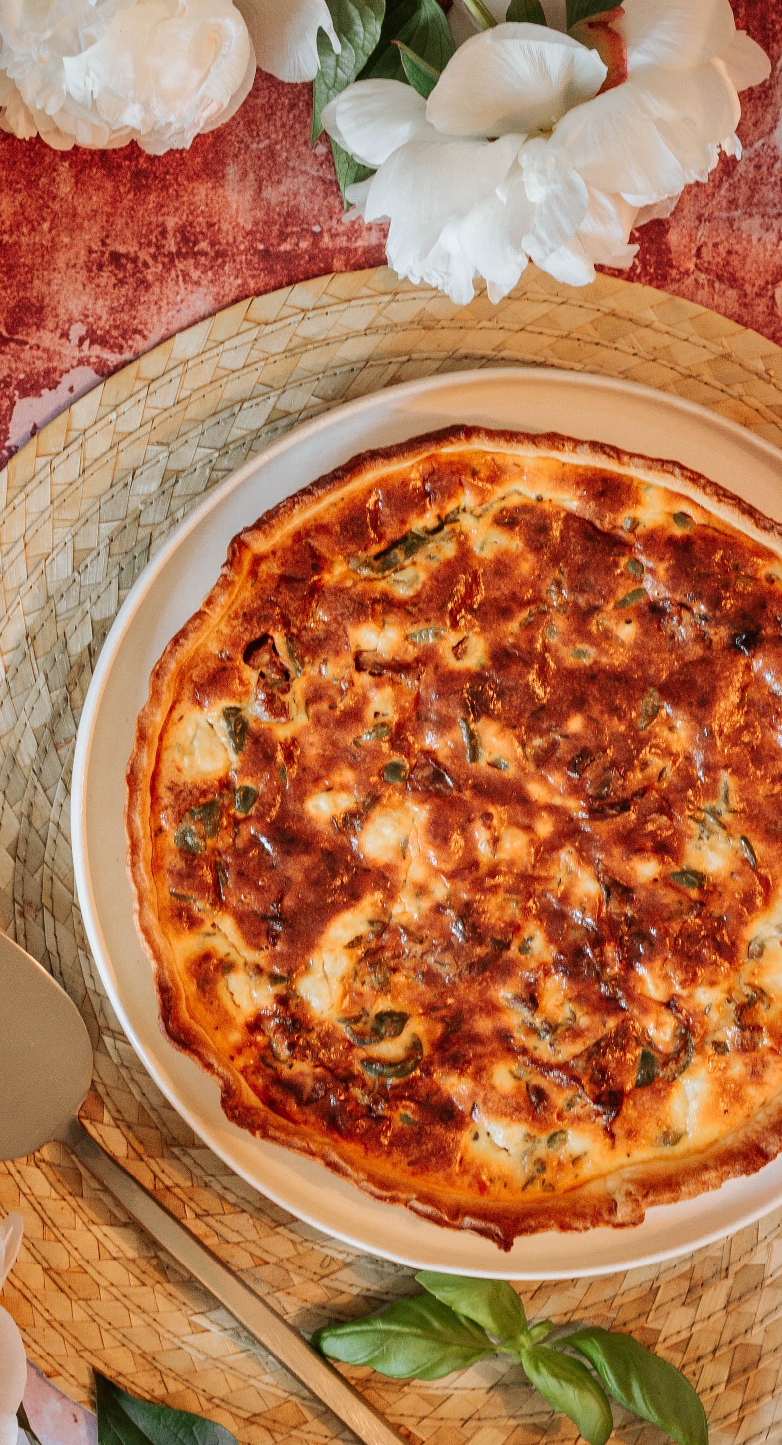 Quiche au Fromage  (Cheese Quiche)