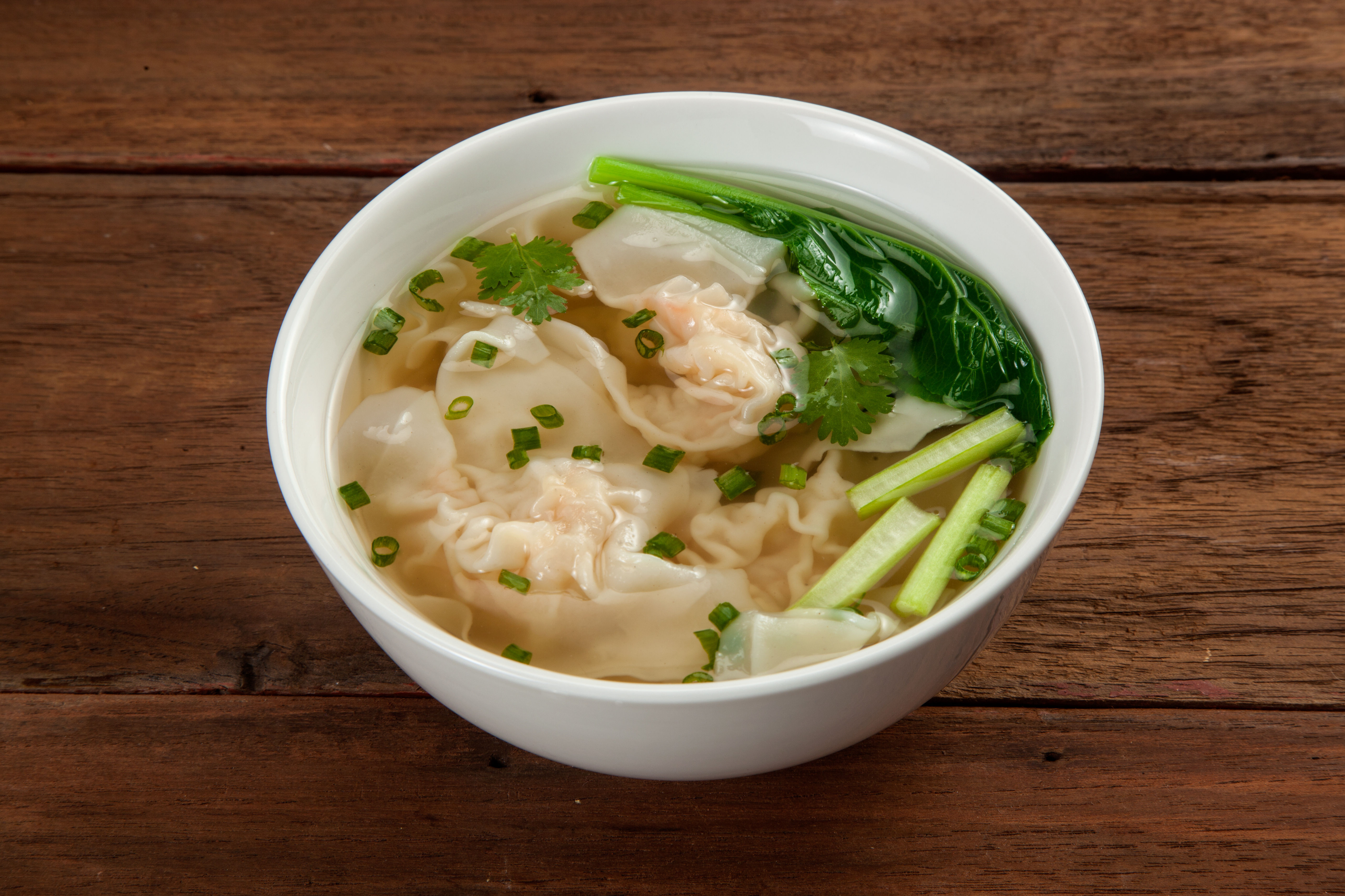 Thai Squash Wonton Soup