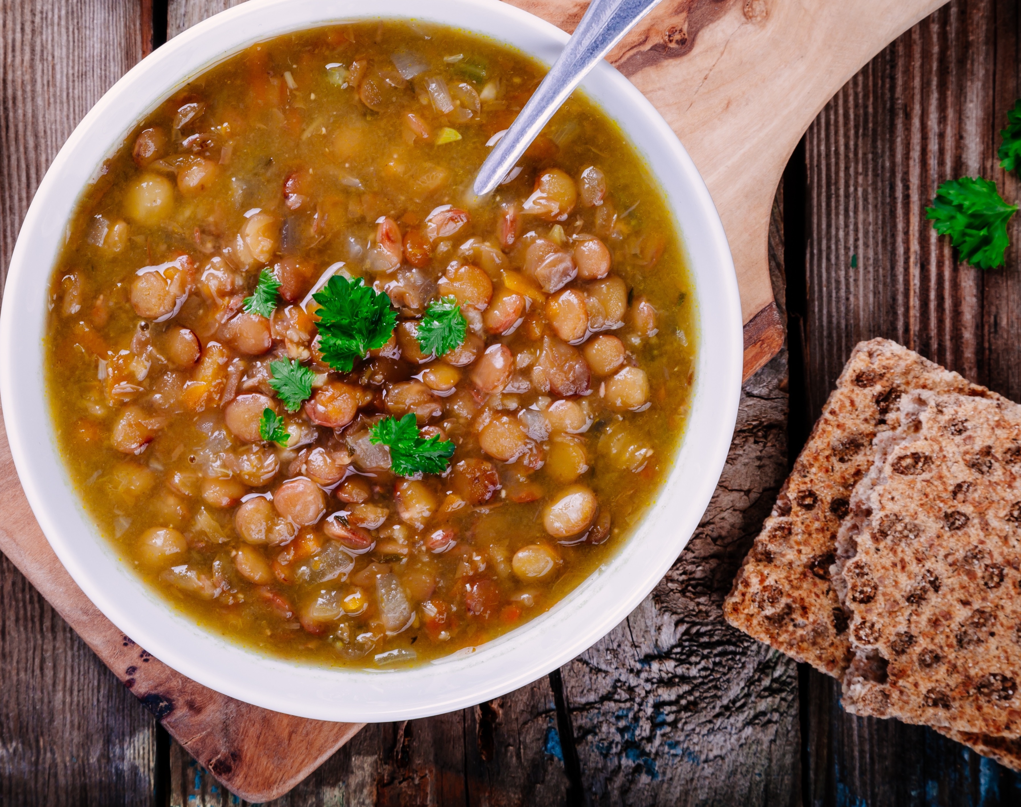 Lentil and Smoked Sausage Soup