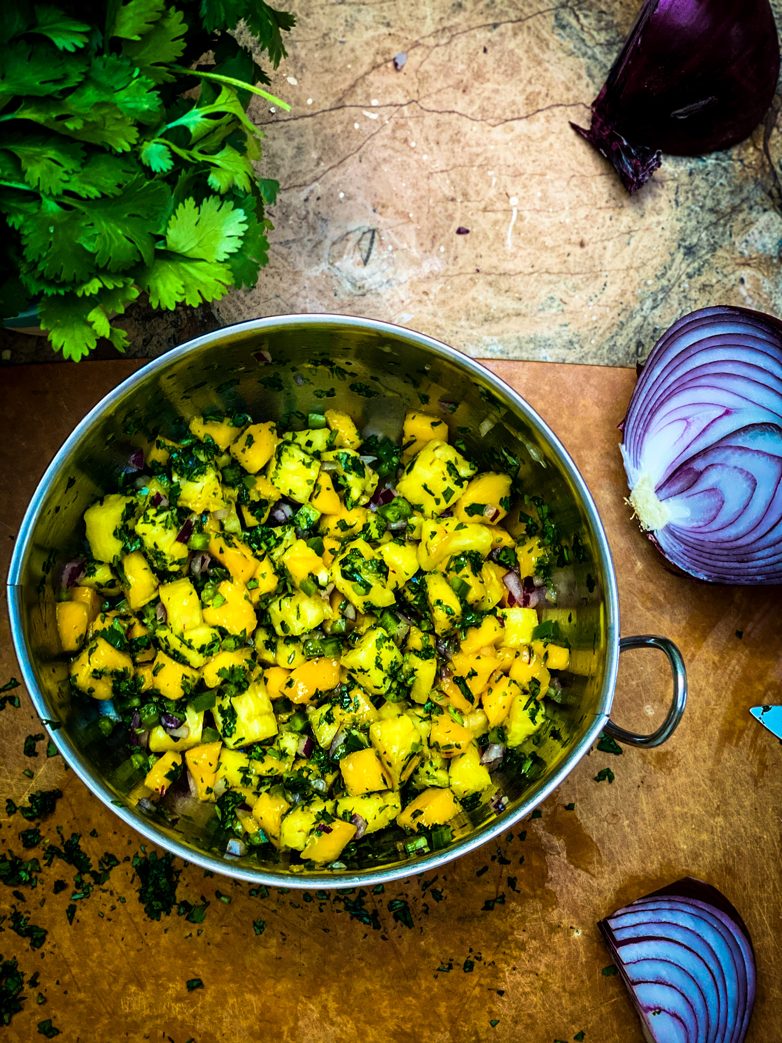Mango Pineapple Salsa