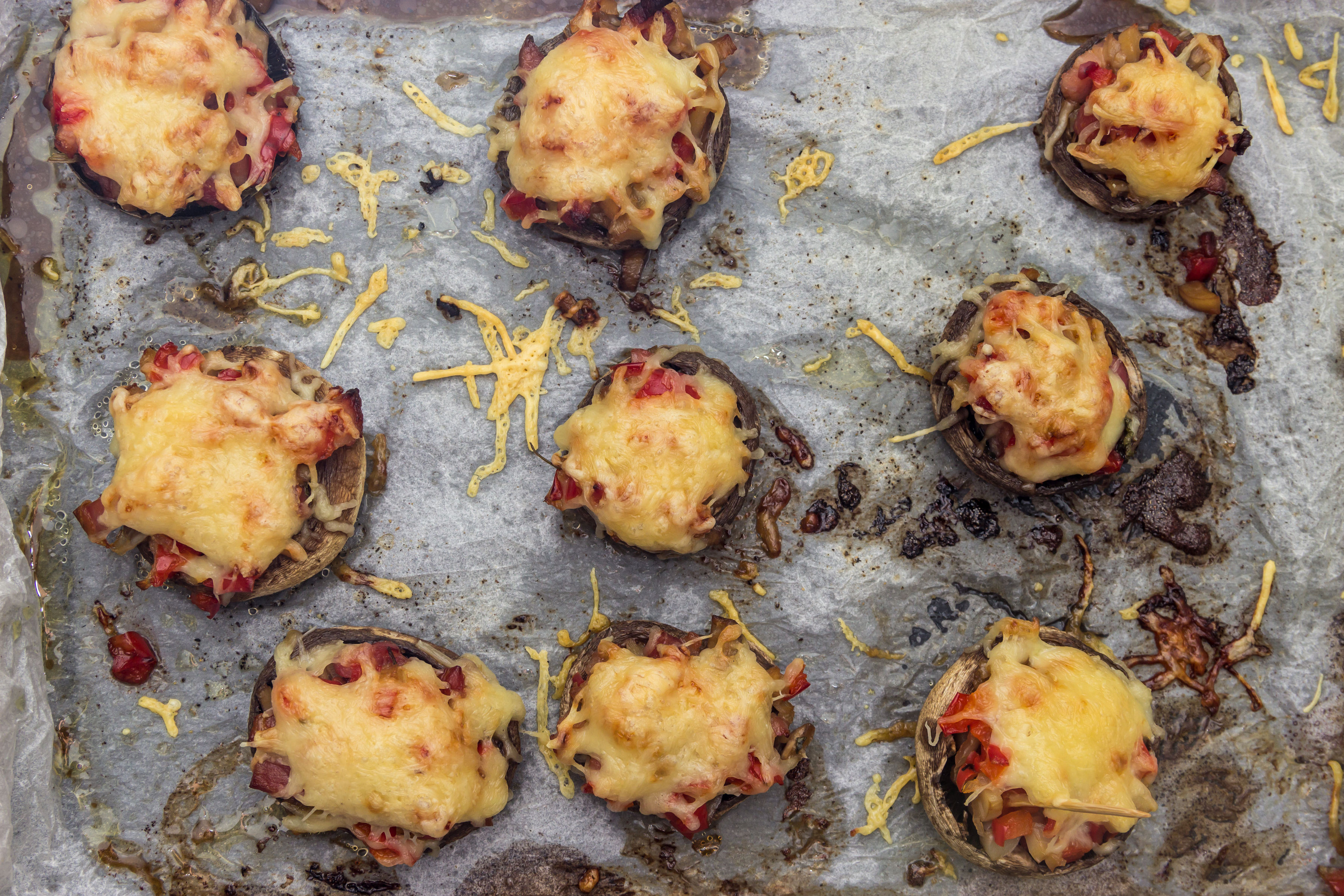 Stuffed Mushrooms with Bacon