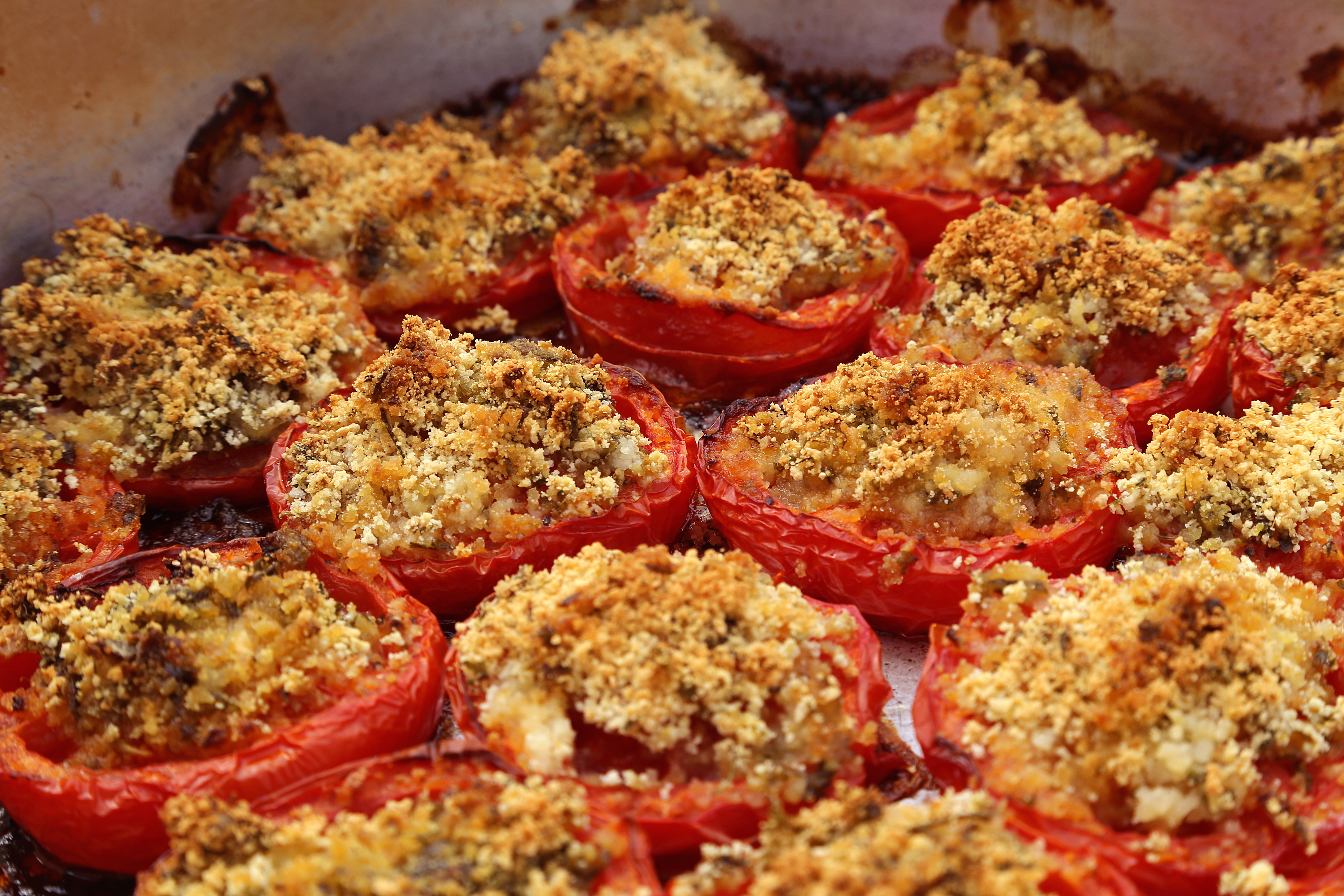 Stuffed Tomatoes with Provolone