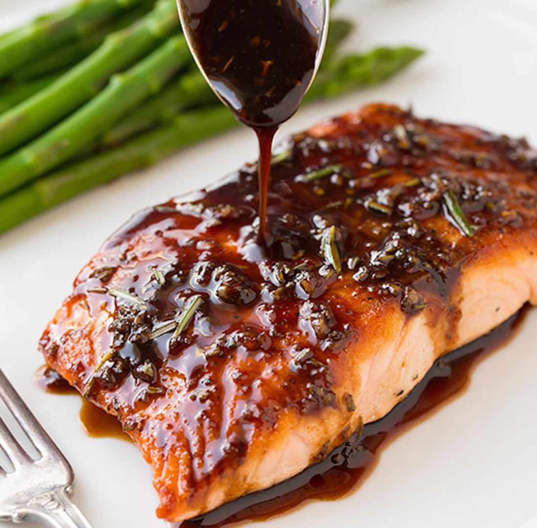 Balsamic Glazed Salmon