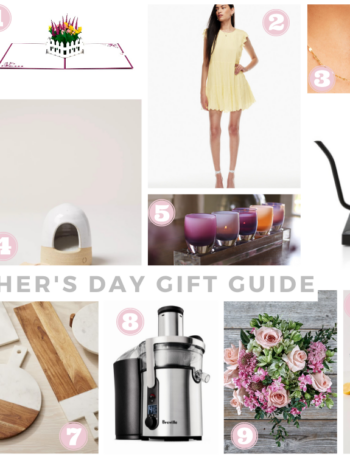 photos of items for Mother's Day gifts